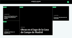 Desktop Screenshot of es.acuteaccent.com